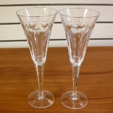 Waterford Crystal Millennium Love Champagne Flutes Set Of Two