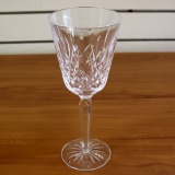 Rare Waterford Crystal Lismore Tall Water Crystal Goblet
