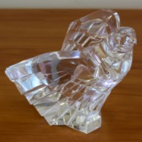 Steuben Crystal Signed American Eagle Paperweight
