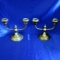 Set Of Gorham 2-candle Sterling Silver Candelabras