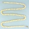 Mings Designer Vintage 30 Inch Golden South Sea Pearl Necklace In 14k Yellow Gold