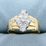 1ct Tw Diamond Ring In 14k Yellow Gold