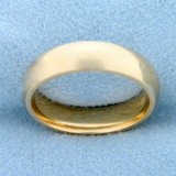 5mm Wedding Band Ring In 14k Yellow Gold