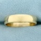 Men's 5mm Wedding Band Ring In 14k Yellow Gold