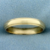 Beaded Edge Milgrain Wedding Band Ring In 14k Yellow Gold