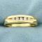 Men's 1/4ct Tw Diamond Wedding Or Anniversary Band Ring In 14k Yellow Gold