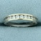 1/2ct Tw Diamond Wedding Or Anniversary Band Ring In 14k White Gold