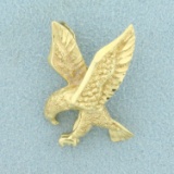 American Eagle Pendant In 14k Yellow Gold