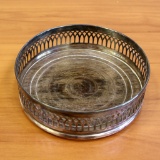 Antique English Electroplate Silver Tray