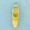 Clog Shoe Charm In 14k Yellow Gold