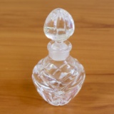 Waterford Crystal Perfume Bottle With Topper