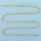 20 Inch Rope Link Chain Necklace In 14k Yellow Gold