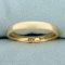 Comfort Fit Wedding Band Ring In 14k Yellow Gold