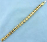 2ct Tw Diamond Nugget Style Bracelet In 18k Yellow Gold