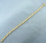 1ct Tw Diamond Bracelet In 14k Yellow Gold