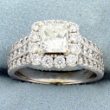 3ct Tw Diamond Neil Lane Engagement Ring In 14k White Gold