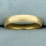 Beaded Edge Milgrain Band Ring In 14k Yellow Gold