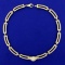 Movado Designer 1/2ct Tw Diamond Choker Necklace In 18k Yellow Gold