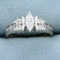 2/3ct Tw Marquis Diamond Engagement Ring In 14k White Gold