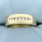 1/4ct Tw Diamond Wedding Or Anniversary Band Ring In 14k Yellow Gold