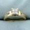 1/2ct Tw Diamond Engagement Ring In 14k Yellow Gold