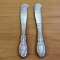 Towle King Richard Set Of Two Hollow Handle Butter Spreaders In Sterling Silver