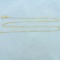 21 Inch Adjustable Length Cable Link Chain Necklace In 14k Yellow Gold