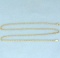 15 Inch Prince Of Wales Chain Link Necklace In 14k Yellow Gold