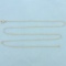 18 Inch Prince Of Wales Link Chain Necklace In 10k Yellow Gold