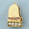 Grand Piano Charm Or Pendant In 14k Yellow Gold