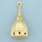Florence Cathedral Pendant In 18k Yellow Gold