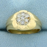 1/2ct Tw 7-stone Diamond Ring In 14k Yellow Gold