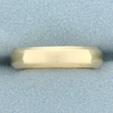 4.8mm Wedding Band Ring In 14k Yellow Gold