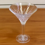 Waterford Crystal 100 Year Times Square Commemorative Martini Glass