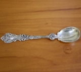 Antique Scandinavian Hand Made Silver Sugar Shell Spoon