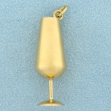 Chalice Pendant In 14k Yellow Gold