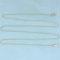 19 1/2 Inch Prince Of Wales Link Chain Necklace In 10k Yellow Gold