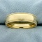 Men's Milgrain Beaded Edge Wedding Band Ring In 14k Yellow Gold