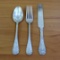 Rare Antique Dominick And Haff Three Piece Louis Xiv Old Style Sterling Silver 3 Piece Flatware Set