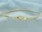 Rope Design Bangle Bracelet In 14k Yellow Gold