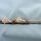 Diamond Flower Three Ring Set In 14k Rose Gold
