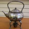 Vintage Tiffany & Co. Silver Teapot Kettle With Original Burner Stand