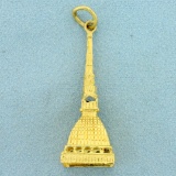 Mole Antonelliana Pendant In 18k Yellow Gold