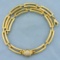 Movado Designer 1/2ct Tw Diamond Choker Necklace In 18k Yellow Gold
