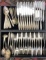 46 Piece Gorham Willow Sterling Silver Flatware Set
