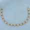 2.5ct Tw Ruby And Diamond Tennis Bracelet In 14k Yellow Gold