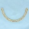 2.5ct Tw Diamond Line Bracelet For Thin Wrist In 10k Yellow And White Gold