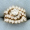 2ct Tw Diamond Engagement Ring And Ring Jackets Bridal Set In 14k Yellow Gold