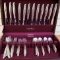 Gorham Sea Rose Sixty-six Piece Sterling Silver Flatware Set