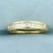 Baguette Diamond Wedding Or Anniversary Band Ring In 14k Yellow Gold